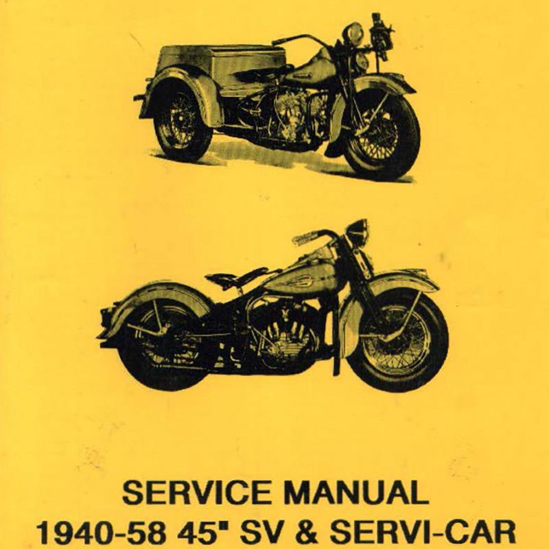 1940-1958 45 SV & Servi-Car Service Manual