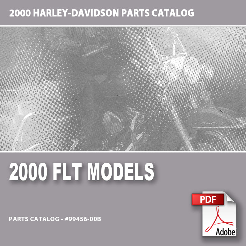 2000 FLT Models Parts Catalog #99456-00