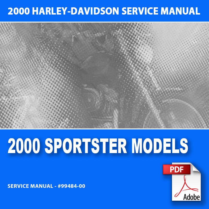 2000 Sportster Models Service Manual #99484-00