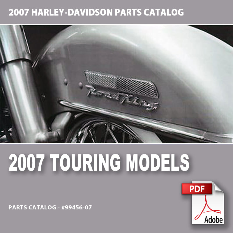 2007 Touring Models Parts Catalog #99456-07