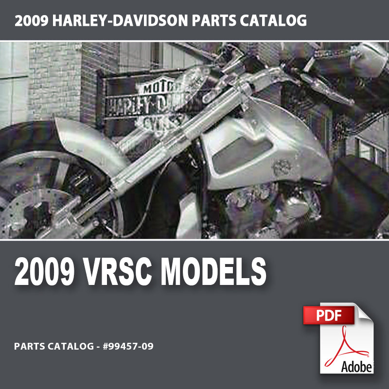 2009 VRSC Models Parts Catalog #99457-09