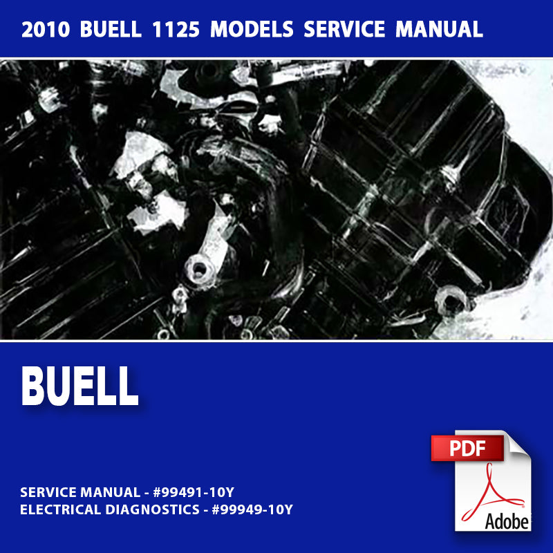 2010 Buell 1125 Models Service Manual #99491-10Y