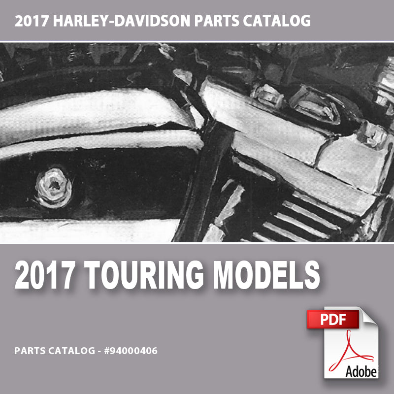 2017 Touring Models Parts Catalog #94000406