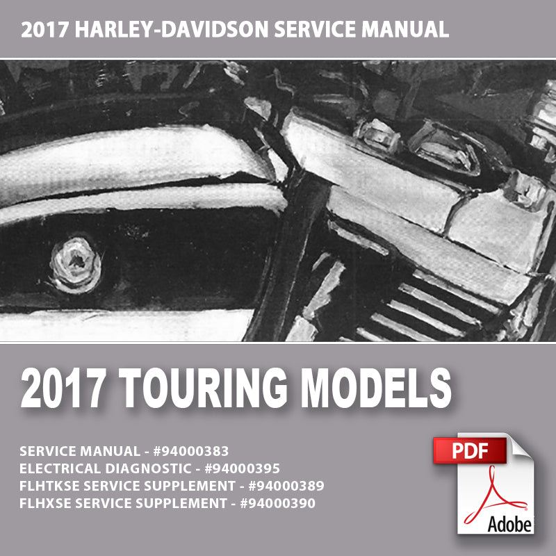 2017 Touring Models Service Manual #94000383