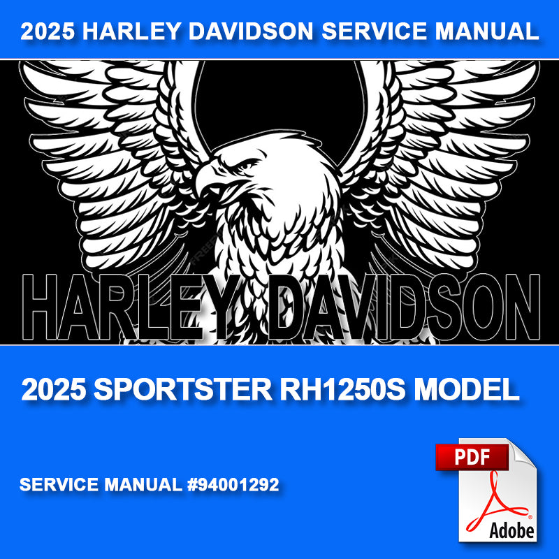2025 Sportster RH1250S Model Service Manual #94001292