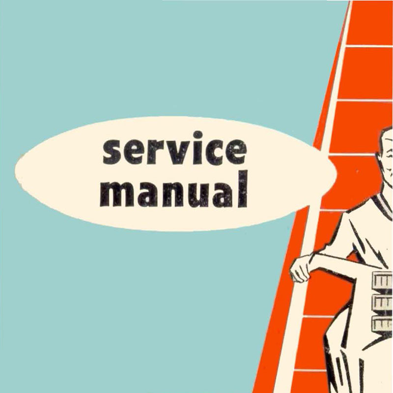 1958-1959 Duo Glide Service Manual #99482-59