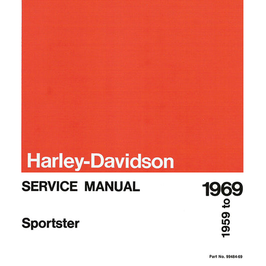 1959-1969 Sportster Service Manual #99484-69
