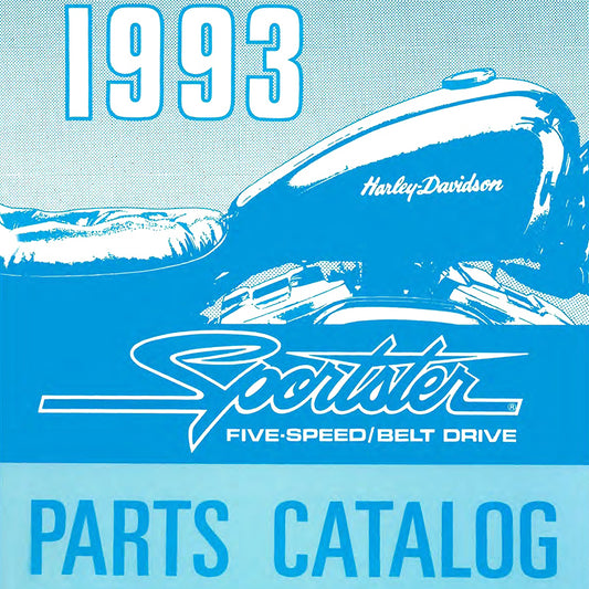 1993 Sportster Models Parts Catalog #99451-93