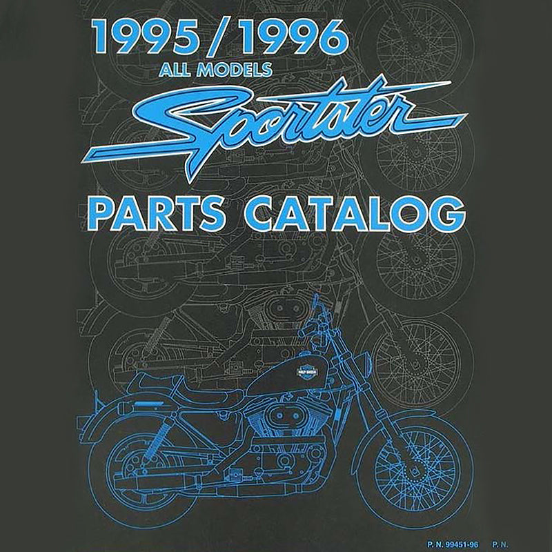 1995-1996 Sportster Models Parts Catalog #99451-96