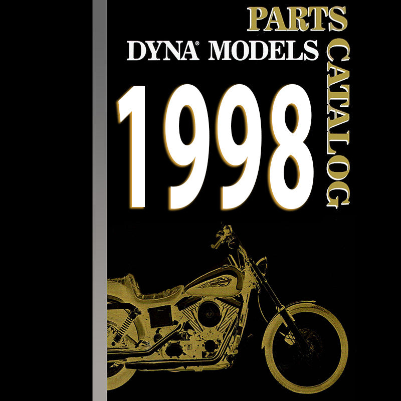 1998 Dyna Models Parts Catalog #99439-98