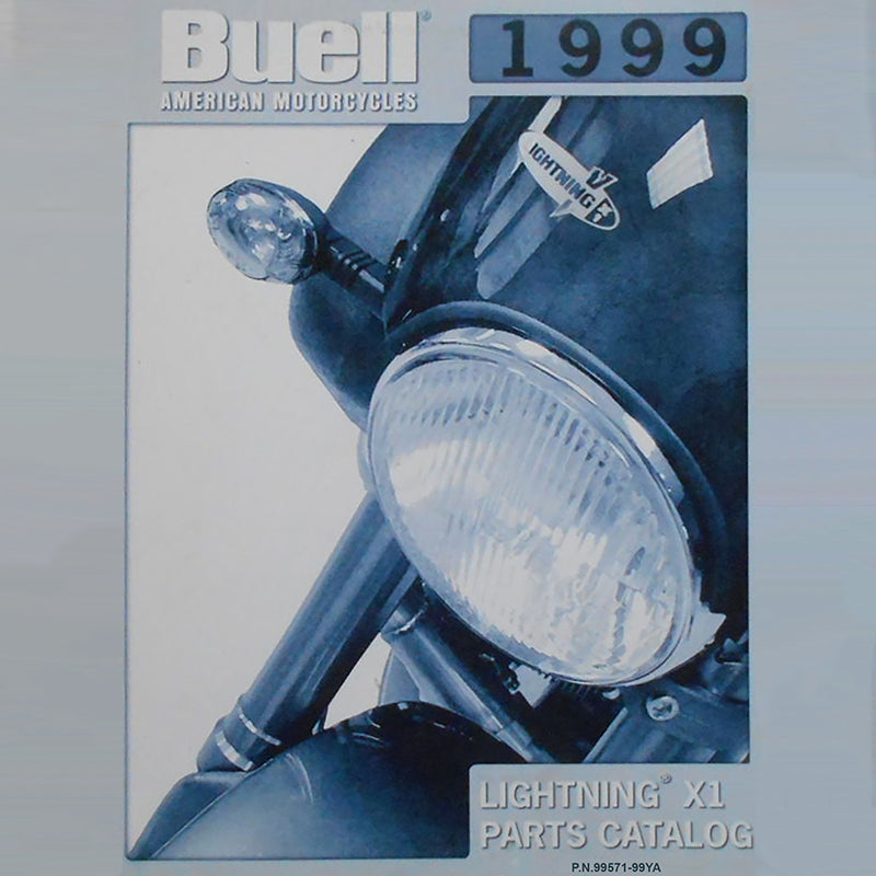 1999 Buell Lightning X1 Models Parts Catalog #99571-99YA