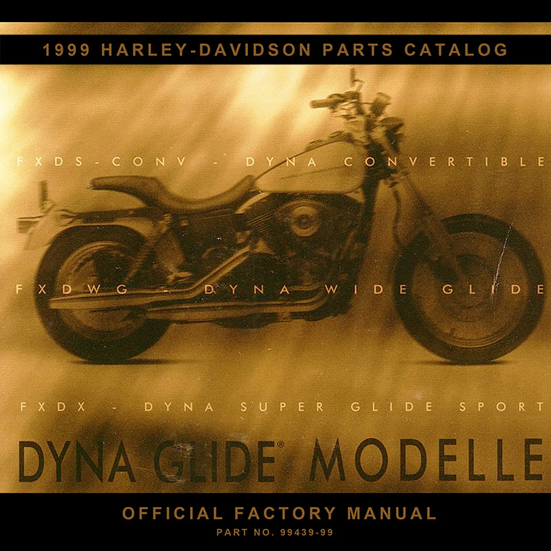 1999 Dyna Models Parts Catalog #99439-99