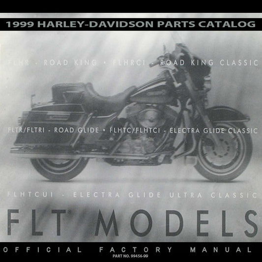 1999 FLT Models Parts Catalog #99456-99