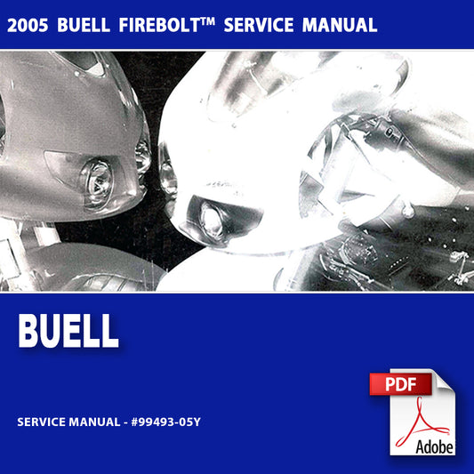2005 Buell Firebolt Models Service Manual #99493-05Y