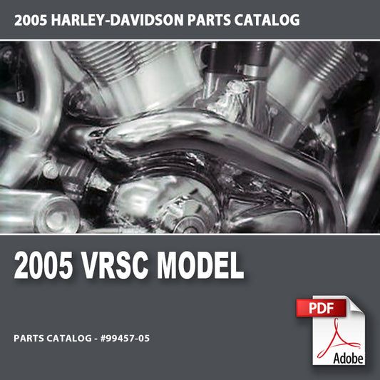 2005 VRSC Models Parts Catalog #99457-05