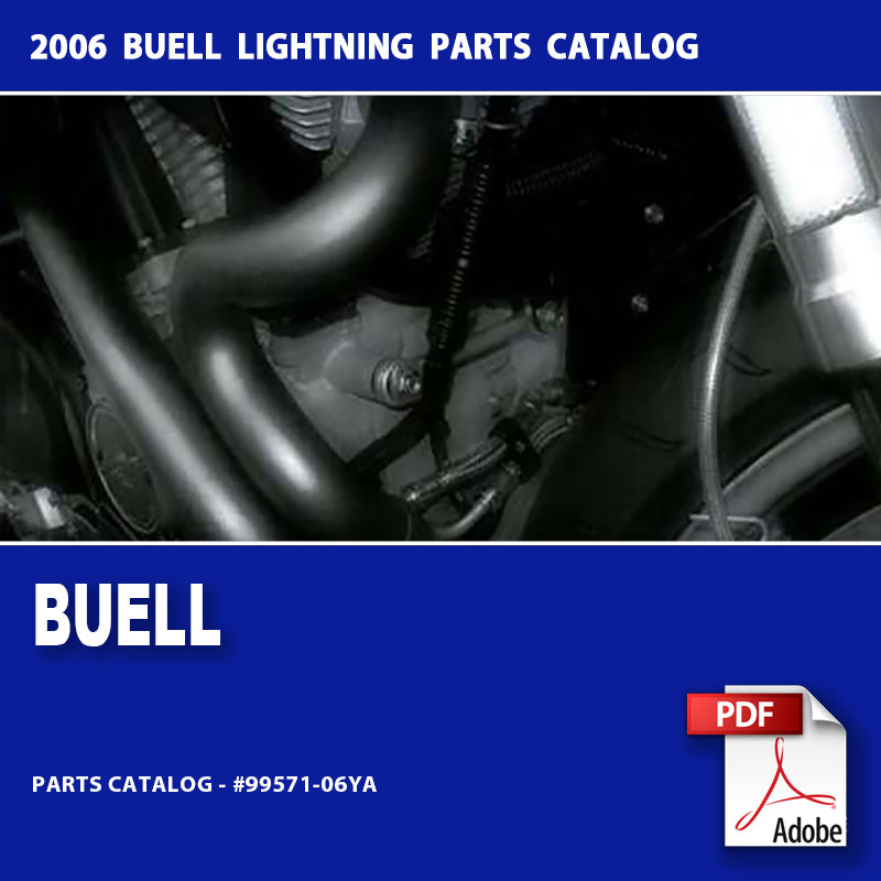 2006 Buell Lightning Models Parts Catalog #99571-06YA
