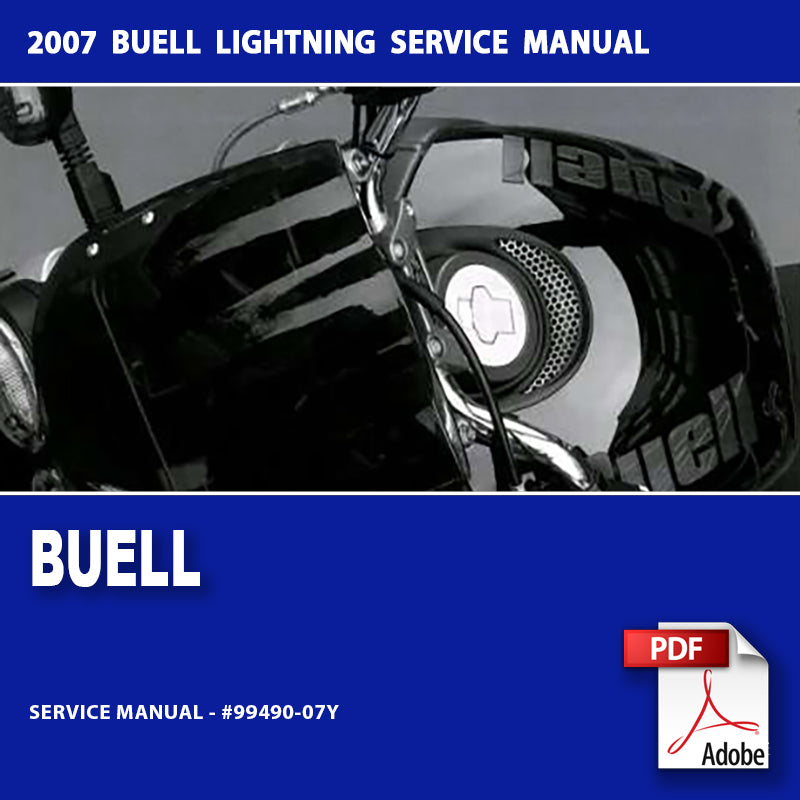 2007 Buell Lightning Models Service Manual #99490-07Y