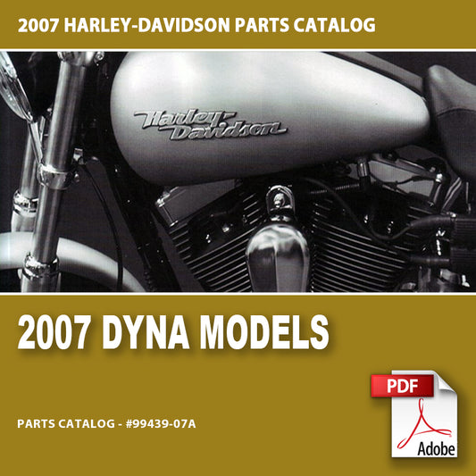 2007 Dyna Models Parts Catalog #99439-07