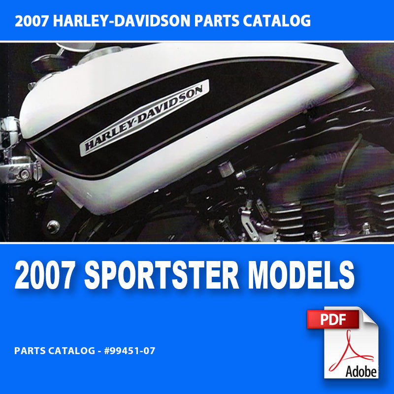 2007 Sportster Models Parts Catalog #99451-07