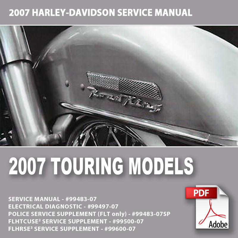 2007 Touring Models Service Manual #99483-07