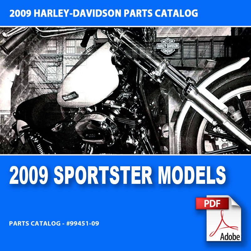 2009 Sportster Models Parts Catalog #99451-09