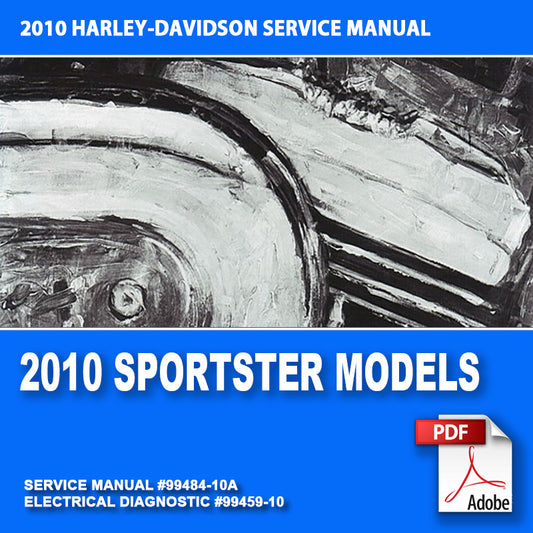 2010 Sportster Models Service Manual #99484-10