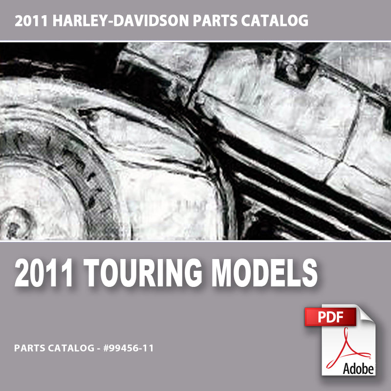 2011 Touring Models Parts Catalog #99456-11