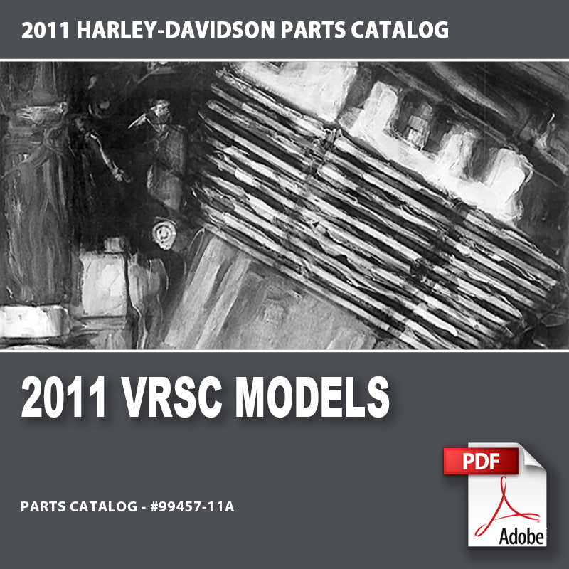 2011 VRSC Models Parts Catalog #99457-11A