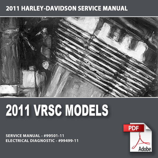 2011 VRSC Models Service Manual #99501-11