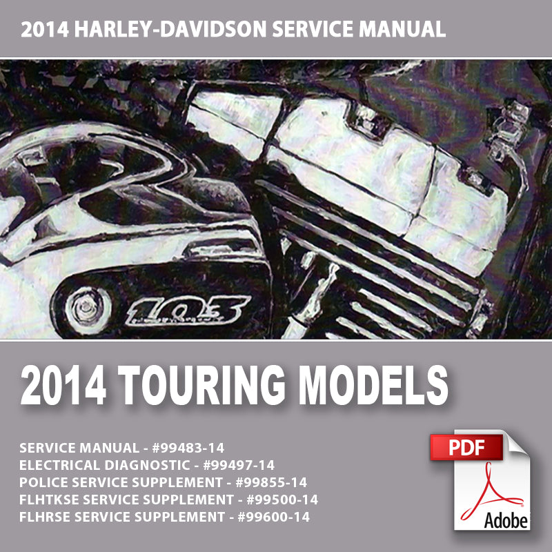 2014 Touring Models Service Manual #99483-14