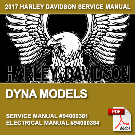 2017 Dyna Models Service Manual #94000381