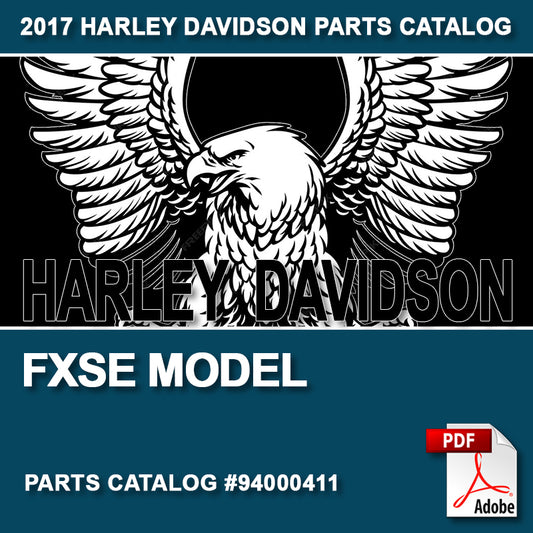 2017 FXSE Model Parts Catalog #94000411