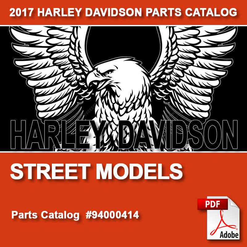 2017 Street Models Parts Catalog #94000414