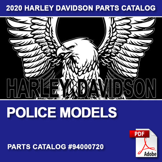 2020 Police Model Parts Catalog #94000720