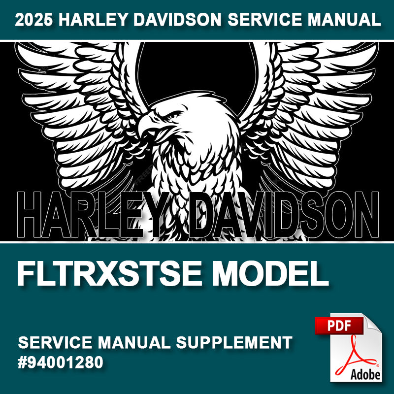 2025 FLTRXSTSE Models Service Manual Supplement #94001280
