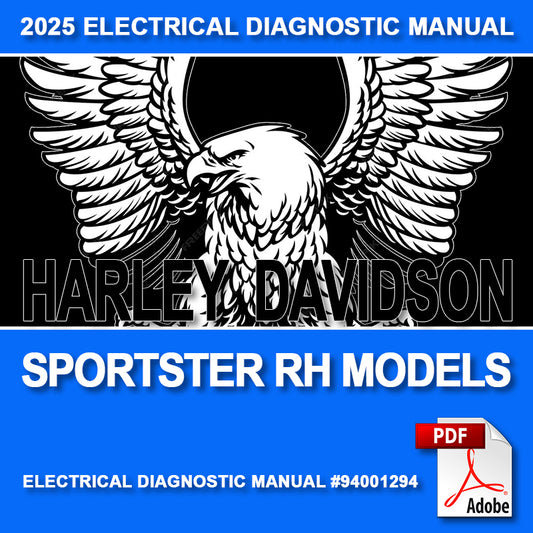 2025 Sportster RH Models Electrical Diagnostic Manual #94001294