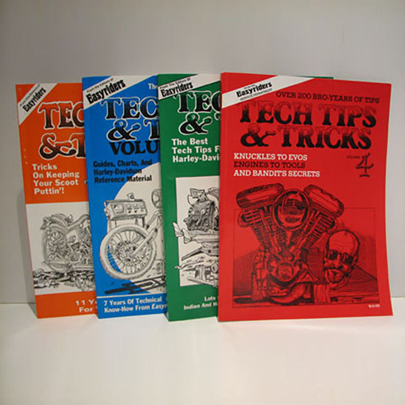 Four books Tech Tips & Tricks